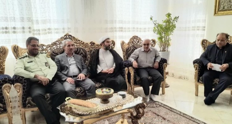 دیدار با خانواده معظم جانبازان در هرسین