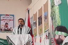 مراسم نمایش اقتدار بسیج در هرسین برگزار شد+تصویر