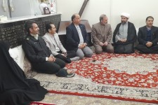 دیدار با خانواده معظم شهدا و جانبازان در هرسین