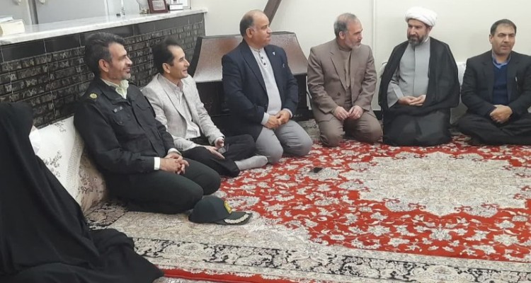 دیدار با خانواده معظم شهدا و جانبازان در هرسین