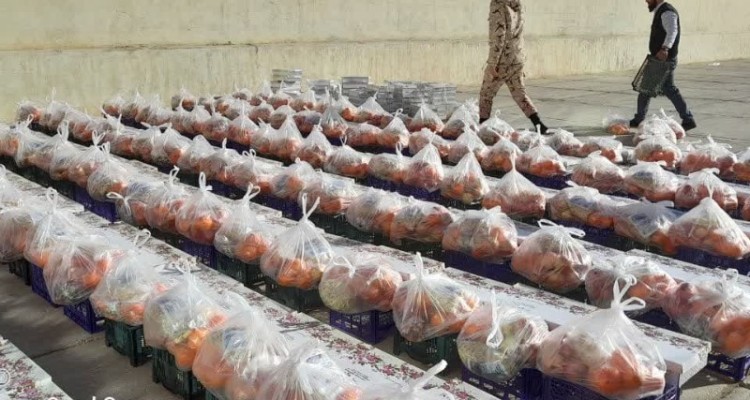 توزیع 1000بسته معیشتی در رزمایش بزرگ مواسات و همدلی در هرسین