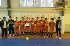 برگزاری مسابقات چهارجانیه فوتسال گروه های جهادی در هرسین