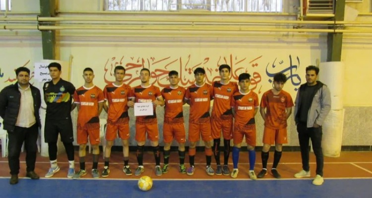 برگزاری مسابقات چهارجانیه فوتسال گروه های جهادی در هرسین