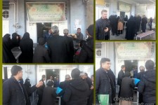 توزیع نان رایگان به مناسبت آغاز دهه مبارکه فجر در بیستون