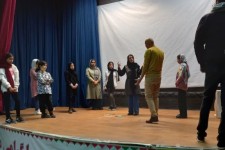 آغاز تمرین های گروه نمایشی هرسین برای حضور درجشنواره تئاتر خیابانی