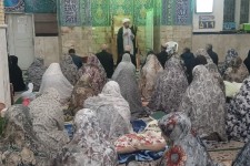 پایان سه روز اعتکاف و بندگی در مساجد هرسین