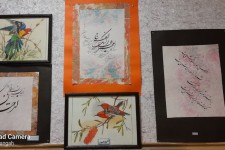 افتتاح نمایشگاه هنرهای تجسمی و صنایع دستی " فجر خیال " در هرسین