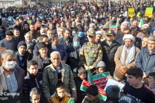 سنگ تمام مردم هرسین در جشن ۴۴سالگی انقلاب/ تجدید میثاق دوباره مردم با ولایت فقیه و آرمان های انقلاب