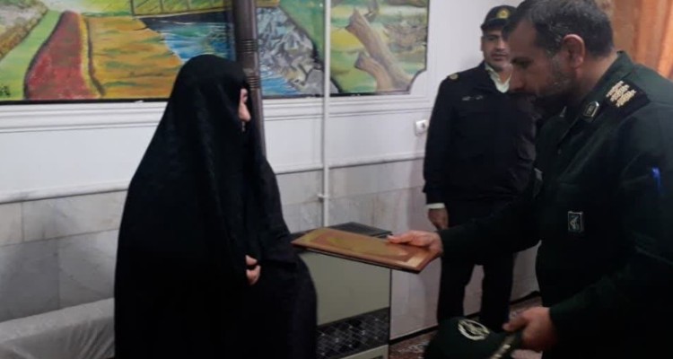 دیدار با خانواده معظم شهدا در هرسین