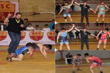 قهرمانی ورزشکاران هرسینی در مسابفات چند جانبه کشتی