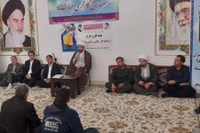دیدار جامعه کارگری شهرستان و پرسنل سپاه ناحیه با امام جمعه هرسین