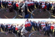 آغاز عملیات احداث پایگاه امداد و نجات جاده ای شهرستان هرسین