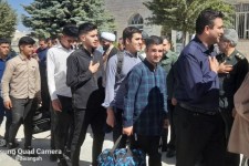 اعزام 200 نفر ازشهرستان هرسین به مرقد امام خمینی (ره)