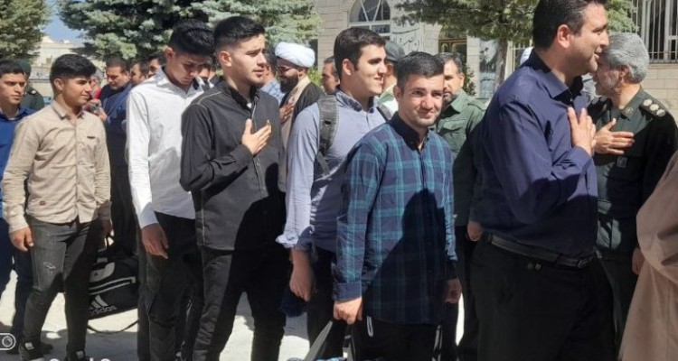 اعزام 200 نفر ازشهرستان هرسین به مرقد امام خمینی (ره)