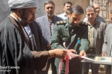 افتتاح دو باب مسکن مددجویان در روستاهای هرسین