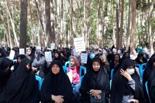 اجتماع مردمی "ما پای خانواده ایستاده ایم" در هرسین