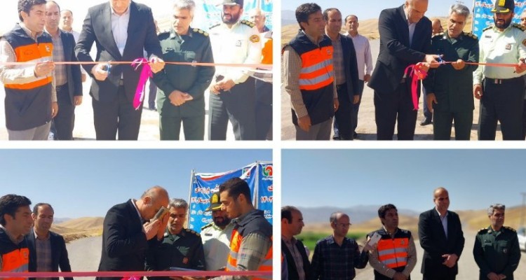 افتتاح ۱۴ پروژه حوزه راه با اعتباری بالغ بر ۱۰۰۰ میلیارد ریال در هرسین