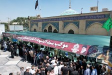 حال و هوای خدمت رسانی به زوار اربعین حسینی در بیستون