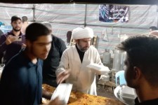 خدمت رسانی موکب سید الشهدای هرسین به زوار اربعین حسینی