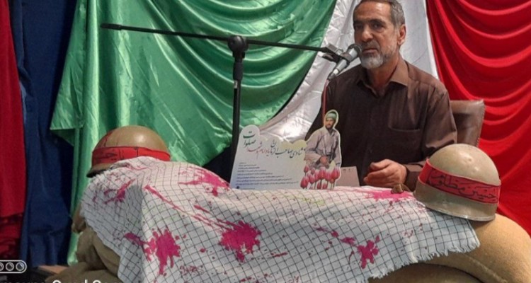 برگزاری مراسم یادواره شهدای گردان بدر  در هرسین+تصویر و فیلم