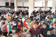 جتماع بزرگ جوانان نقش آفرین گام دوم انقلاب در هرسین