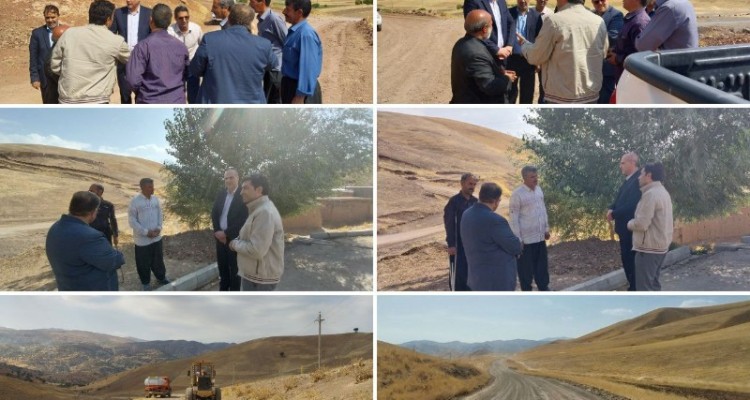 راه ارتباطی دورترین روستاهای بخش مرکزی هرسین آسفالت می‌شود