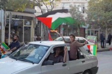 جشن مردمی طوفان الاقصی در هرسین برگزار شد