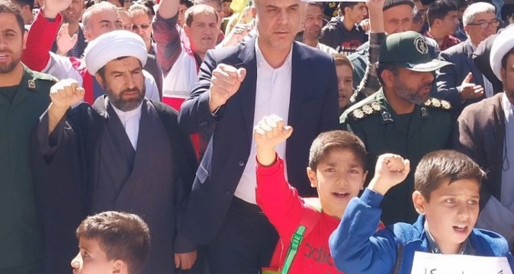 اعلام انزجاز مردم هرسین از جنایات رژیم صهیونیستی در غزه