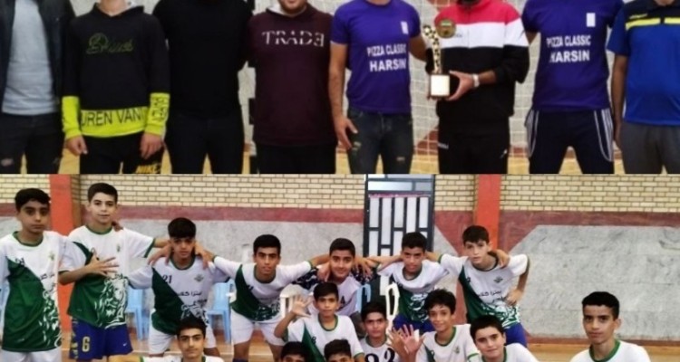 هرسین، قهرمان رقابتهای لیگ برتر فوتسال نونهالان استان کرمانشاه