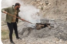 امحاء کوره های زغال گیری در شهرستان هرسین