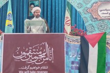 میدان غزه میدان  نبرد حق و باطل است