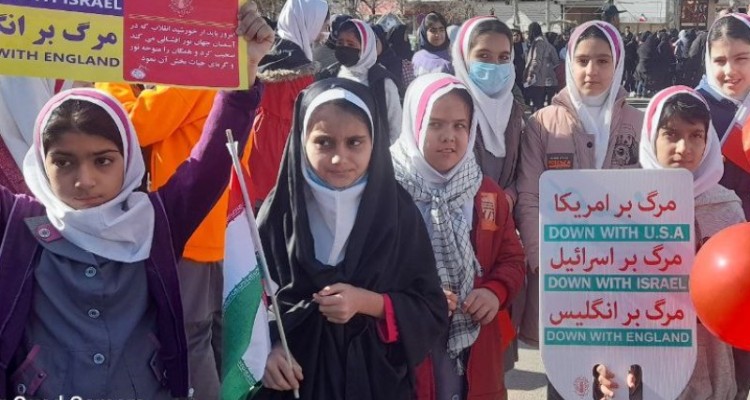 حماسه حضور مردم هرسین در جشن 45سالگی انقلاب