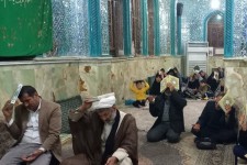 مراسم احیای شب نوزدهم رمضان در هرسین