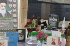 افتتاح نمایشگاه آثار حضرت امام خمینی (ره) در هرسین
