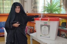 حماسه حضور مردم هرسین  در دور دوم انتخابات+فیلم و تصویر