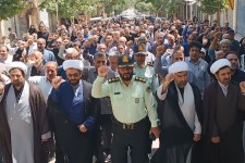 مردم هرسین ترور اسماعیل هنیه را محکوم کردند