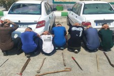 دستگیری اراذل واوباش دریکی ازروستاهای بخش بیستون