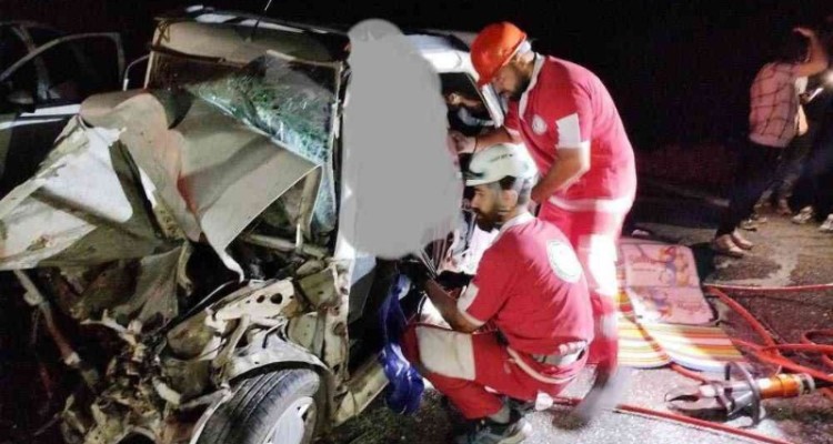 5کشته و مصدوم درتصادف وحشتناک محور هرسین+تصویر