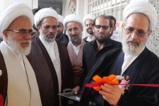افتتاح استادسرای مدرسه علمیه امام خمینی ره  هرسین+تصویر