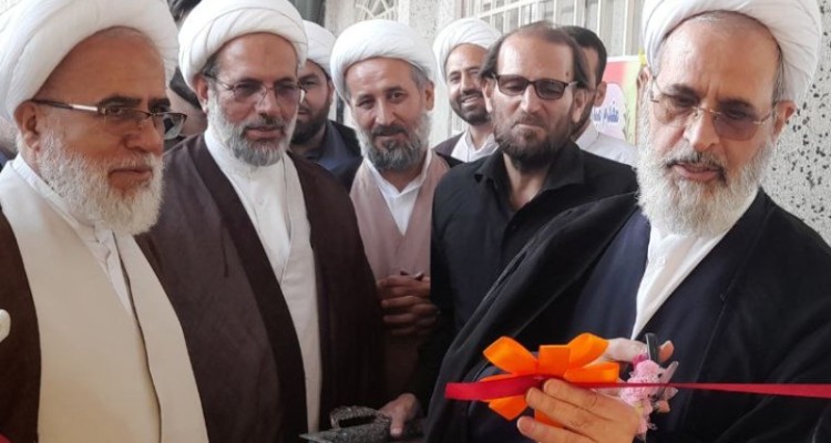 افتتاح استادسرای مدرسه علمیه امام خمینی ره  هرسین+تصویر