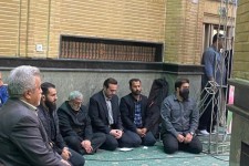 عکس/ حضور سردار اسماعیل قاآنی در مراسم بزرگداشت شهید نیلفروشان‌