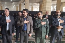 مراسم چهلمین روز شهادت سید حسن نصرالله و شهدای مقاومت در هرسین