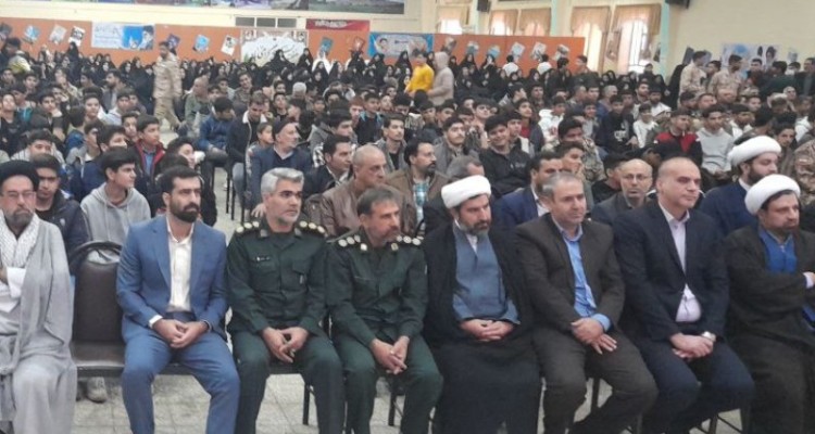 رزمایش  اقتدار بسیج در هرسین برگزار شد