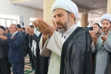 تصاویر برگزاری نماز جمعه این هفته هرسین به امامت حجت الاسلام حسن رضایی