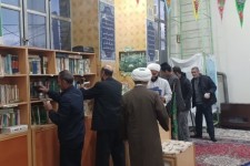 غبارروبی مسجد امام حسن مجتبی (ع) در هرسین