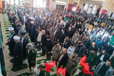 برگزاری نماز عبادی سیاسی جمعه در هرسین/ گزارش تصویری