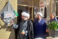 نواختن زنگ مقاومت در مدارس هرسین+ تصویر