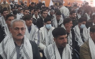 نمایش اقتدار فدائیان ولایت در هرسین+تصویر