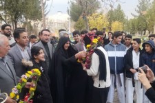 تجلیل از قهرمانان ملی، ورزشی و مادران و همسران شهدا در هرسین