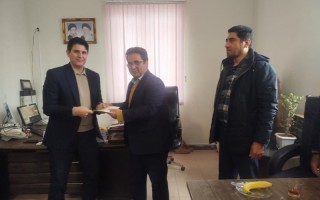 مراسم تودیع و معارفه مدیر اداره منابع طبیعی و آبخیزداری شهرستان هرسین